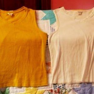 Womens sleeveless XL tops Christopher Banks